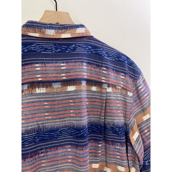 Vtg 90s Territory Ahead Shirt L Retro Button Up Southwest Boho Americana 70s - Picture 8 of 12